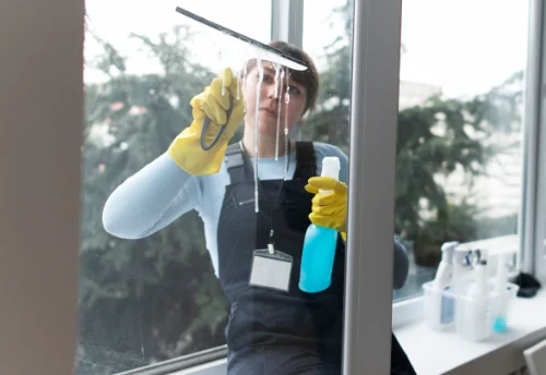 Nettoyage de vitres intérieures et extérieures à Ineuil